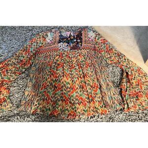 Anthropologie Bhanuni By Jyoti Blouse